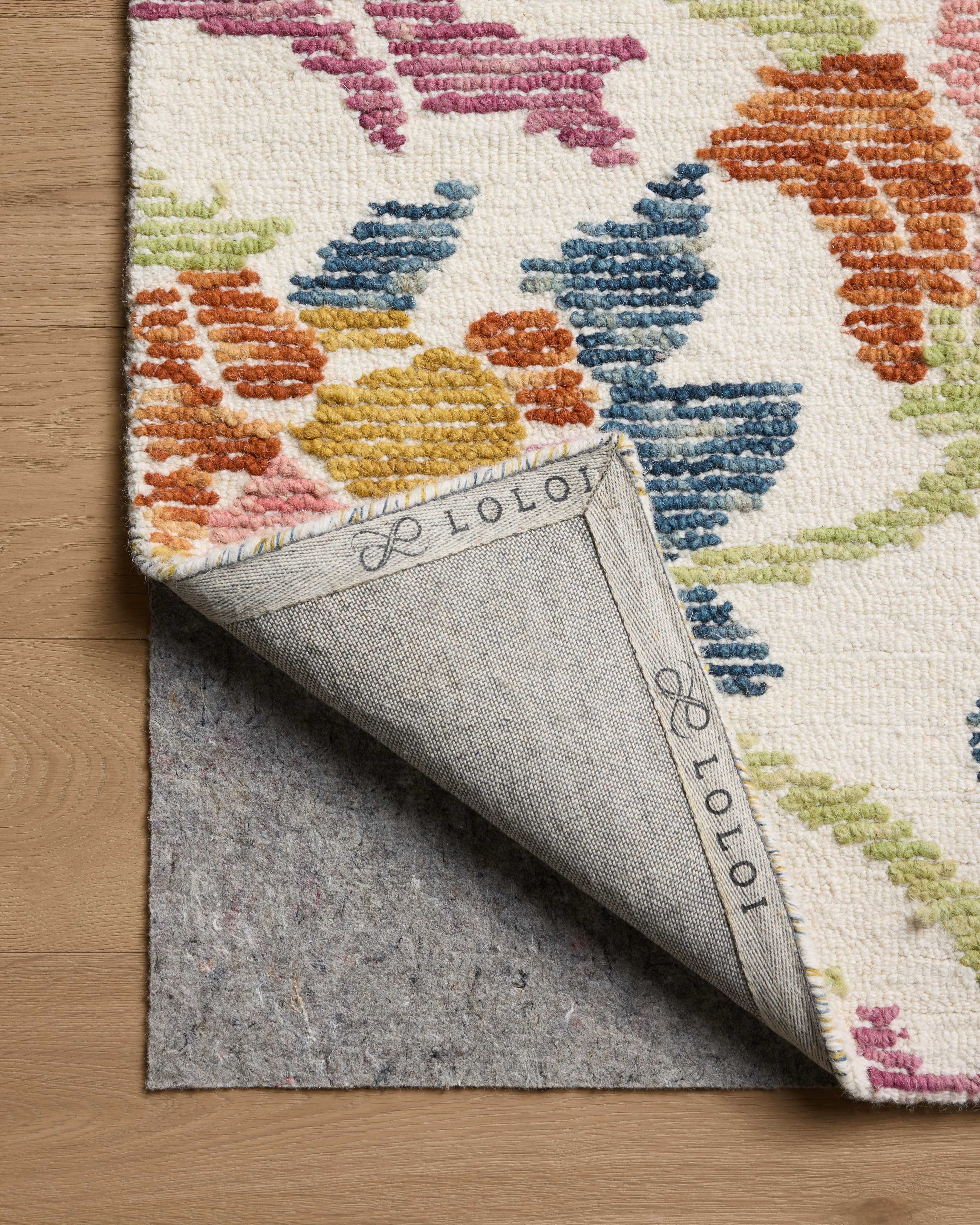 Loloi Tilly Ivory / Multi Rug RUGS - wool Loloi