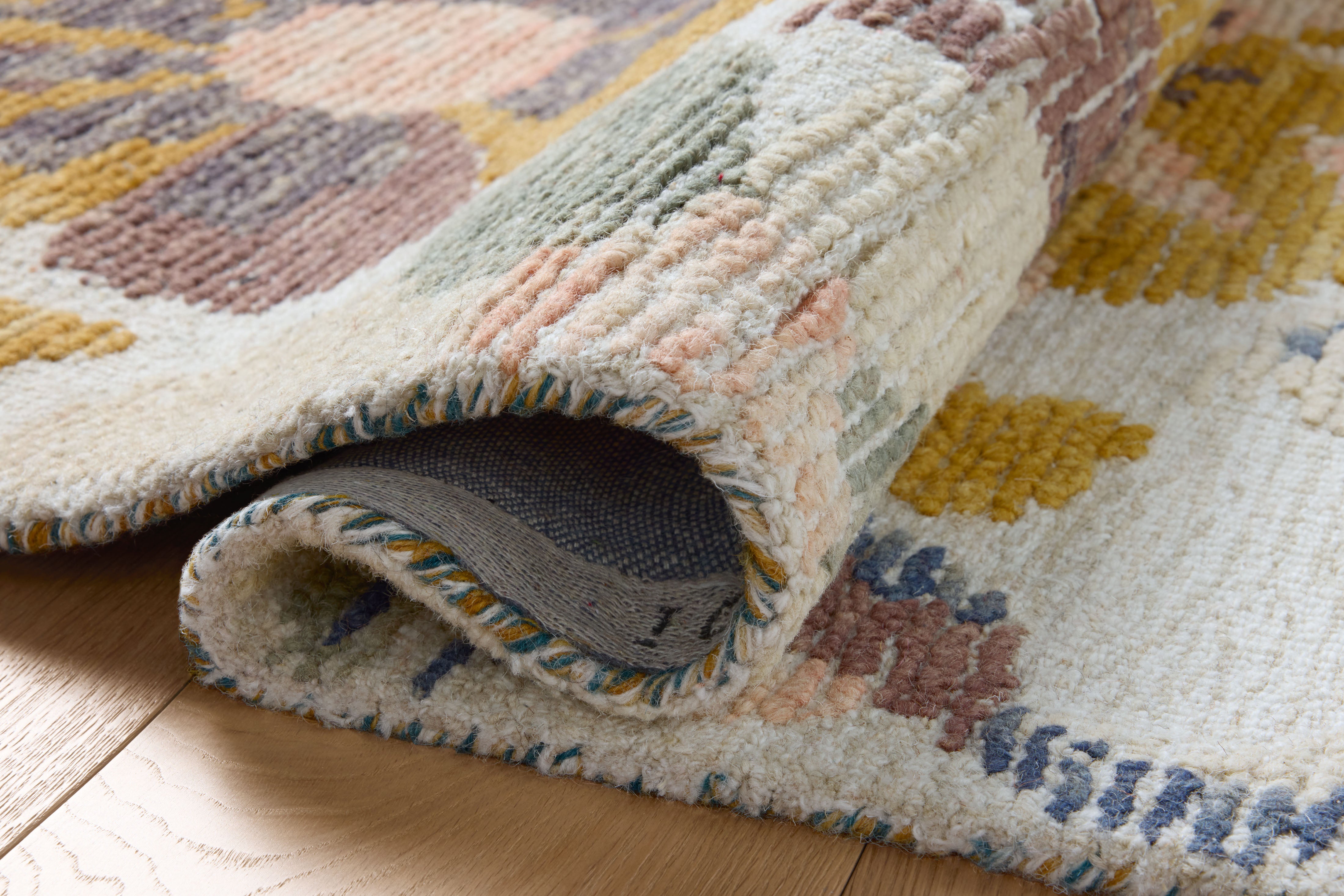 Loloi Tilly Bone / Multi Rug RUGS - wool Loloi
