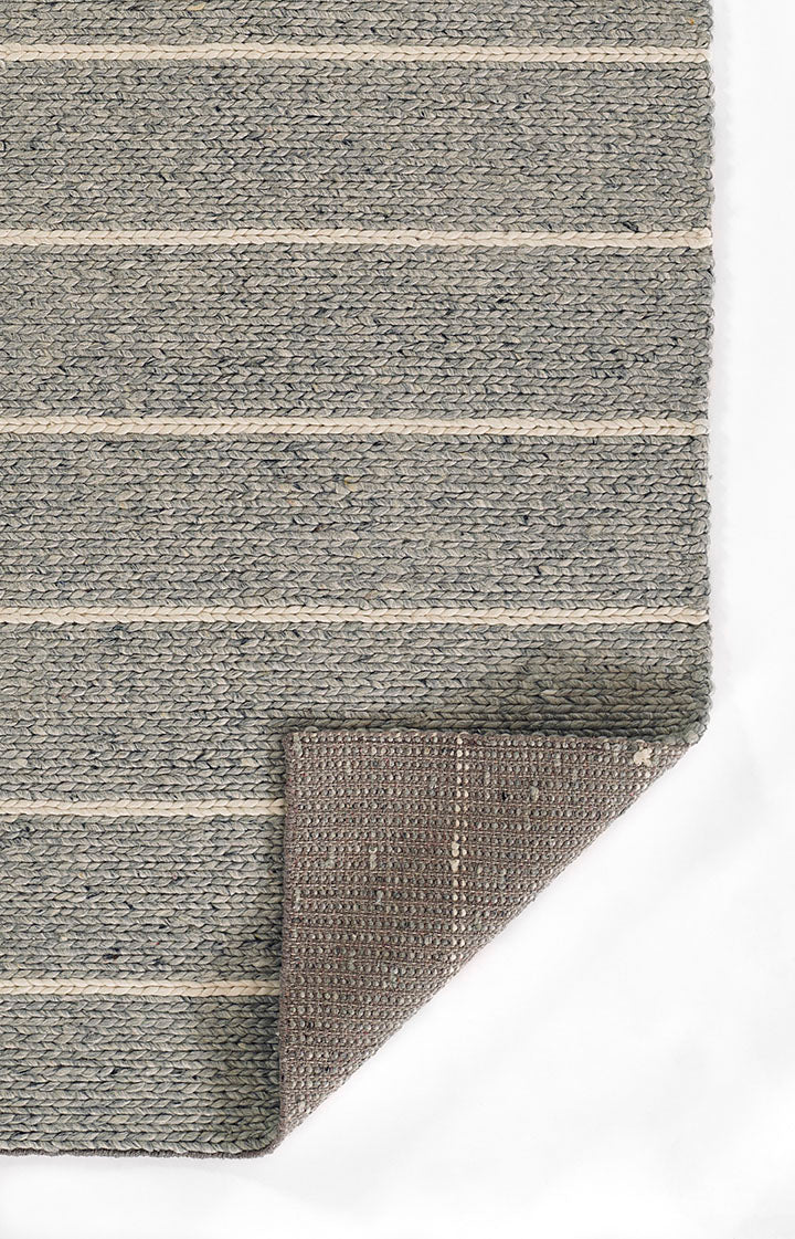 Strand Grey / Ivory Rug 0-rugs-wool Momeni