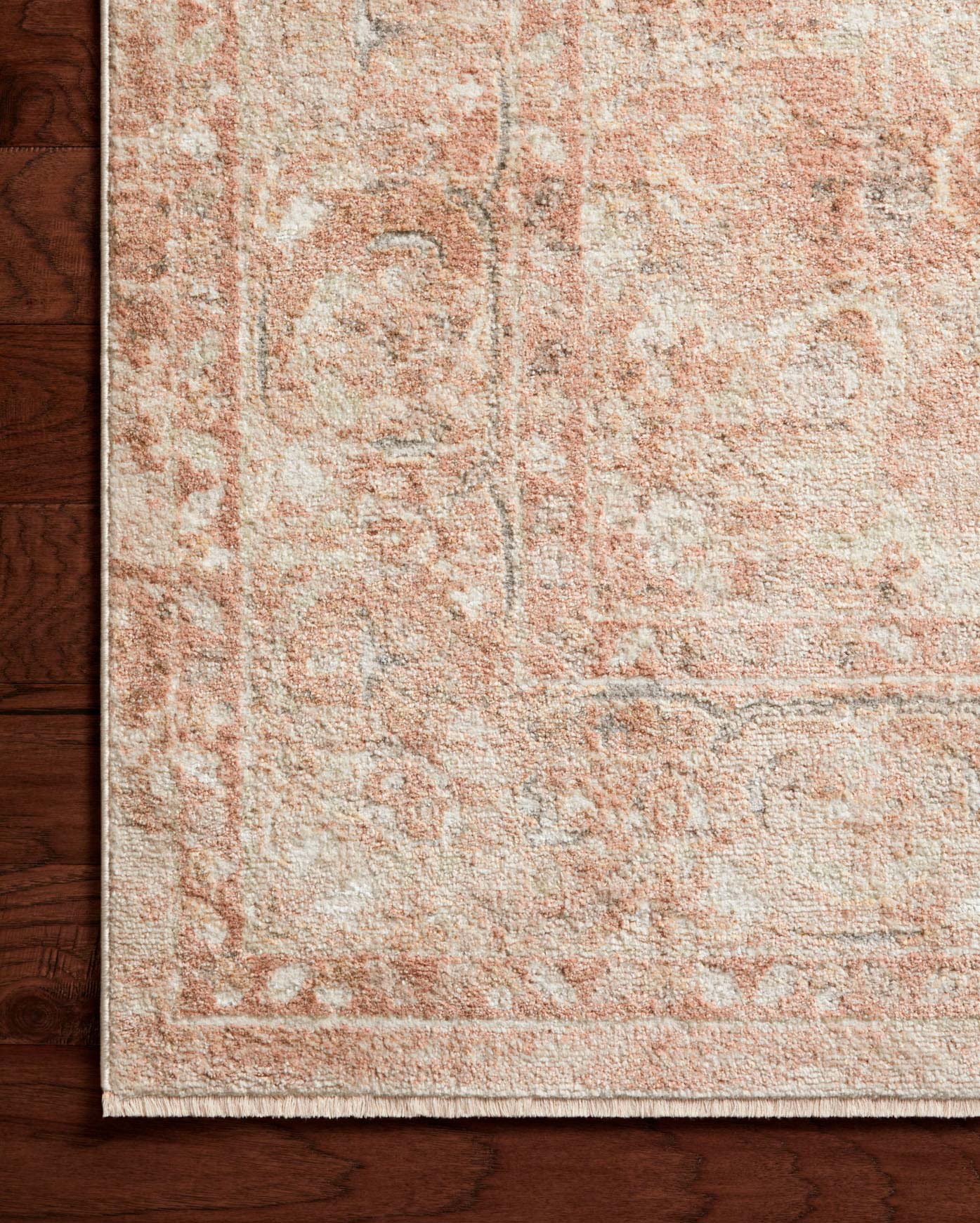 Loloi Sonnet Terracotta / Natural Rug 0-patterned rugs Loloi