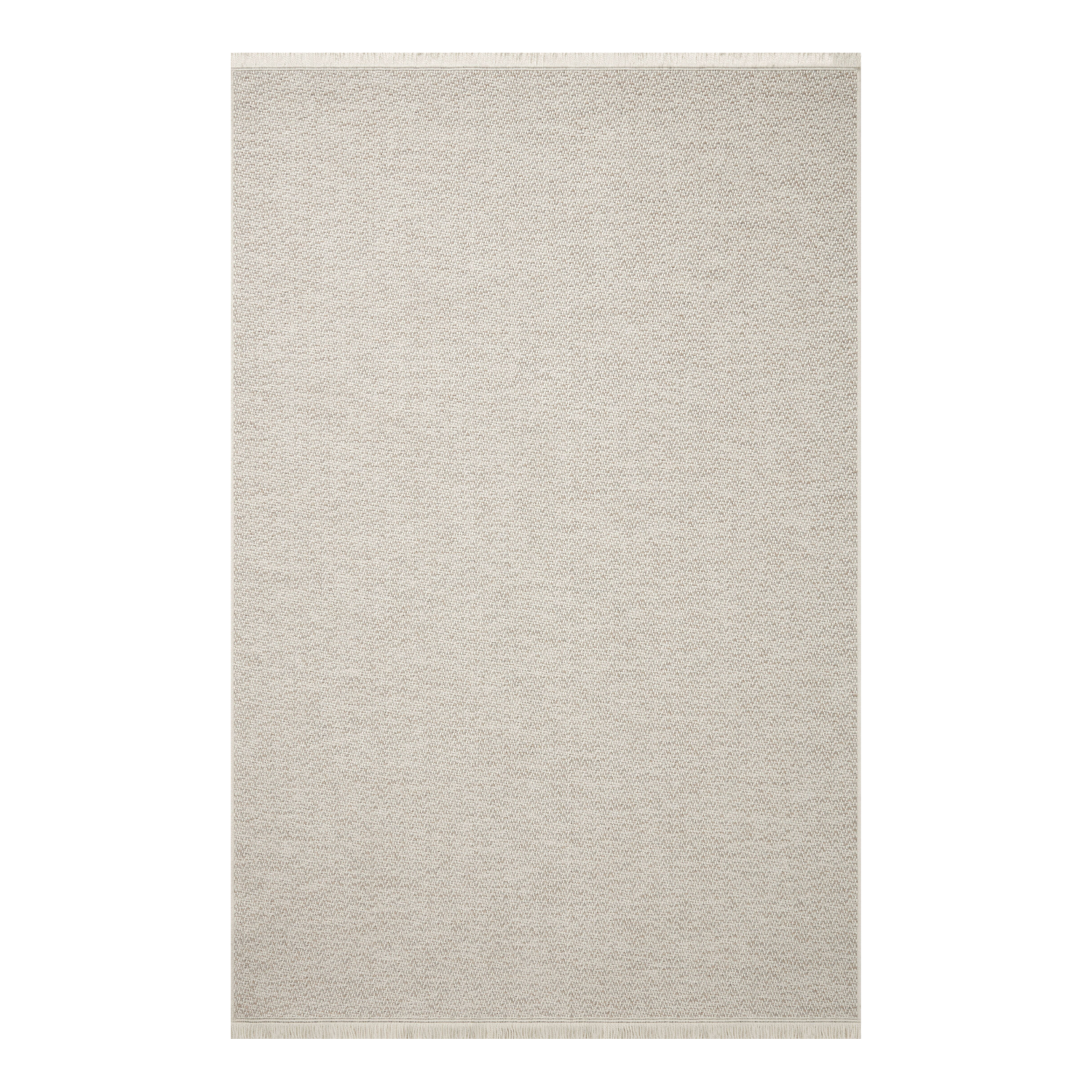 OVERSTOCK RUG - Amber Lewis x Loloi Malibu Ivory / Dove Rug No. 01 - 5'1" x 7'7" IN STORE - Sale Rugs Loloi