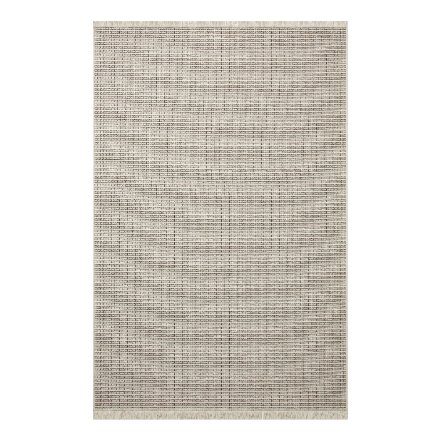 Amber Lewis x Loloi Malibu Ivory / Dove Rug No. 04 5-Rugs - indoor/outdoor Loloi