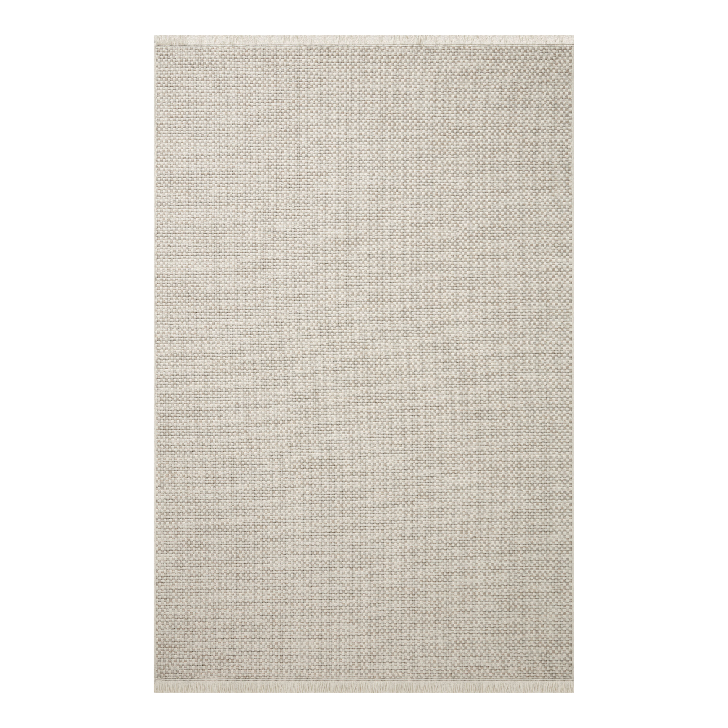 Amber Lewis x Loloi Malibu Ivory / Dove Rug No. 05 5-Rugs - indoor/outdoor Loloi