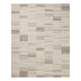 Amber Lewis x Loloi Rocky Ivory / Dove Rug 1-natural fibre rugs Loloi