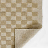 Willa Beige Checkerboard Rug 0-rugs-wool Momeni
