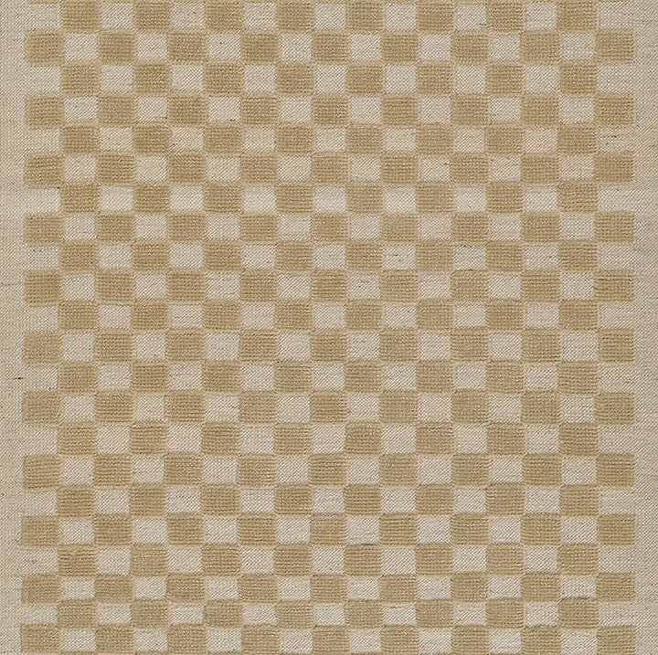 Willa Beige Checkerboard Rug 0-rugs-wool Momeni