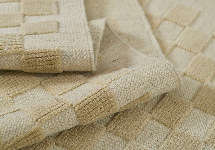 Willa Beige Checkerboard Rug 0-rugs-wool Momeni