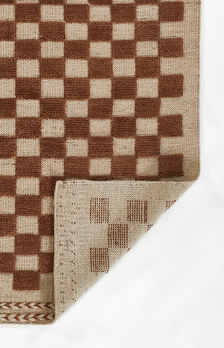Willa Brown Checkerboard Rug 0-rugs-wool Momeni