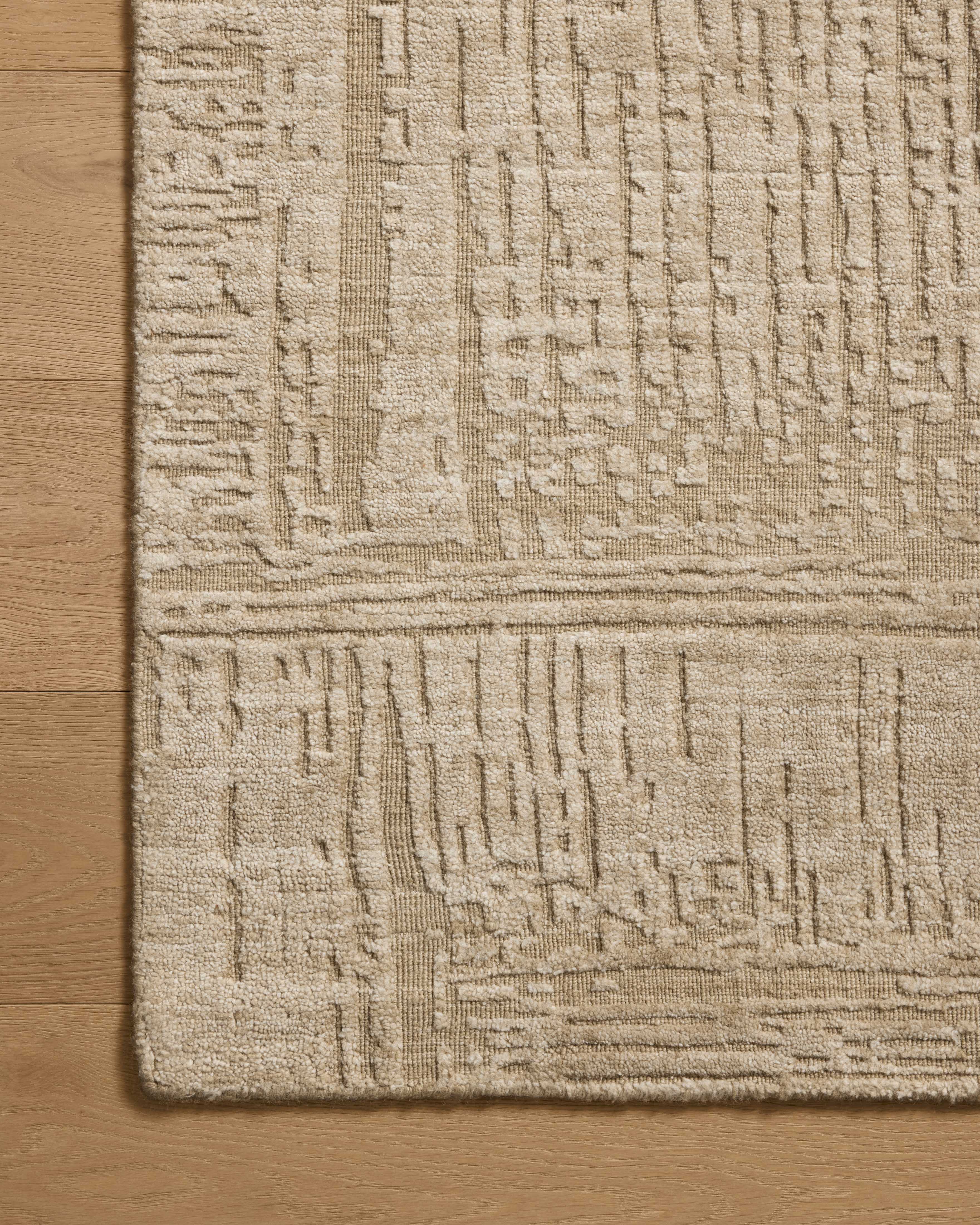 Loloi Woods Oatmeal Rug RUGS - wool Loloi