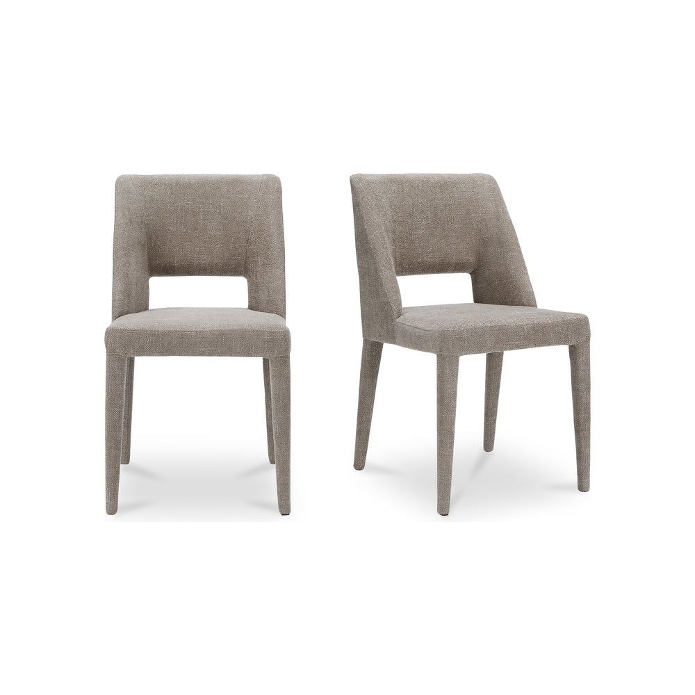 Jetty Dining Chair - Set Of Two FURNITURE - dining chairs Moe's Furniture Light Brown