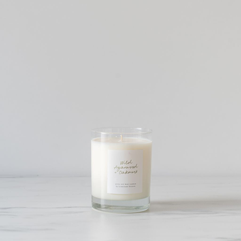 Wild Agarwood & Oakmoss Candle by Luminary Emporium candle Luminary Studio (Faire)