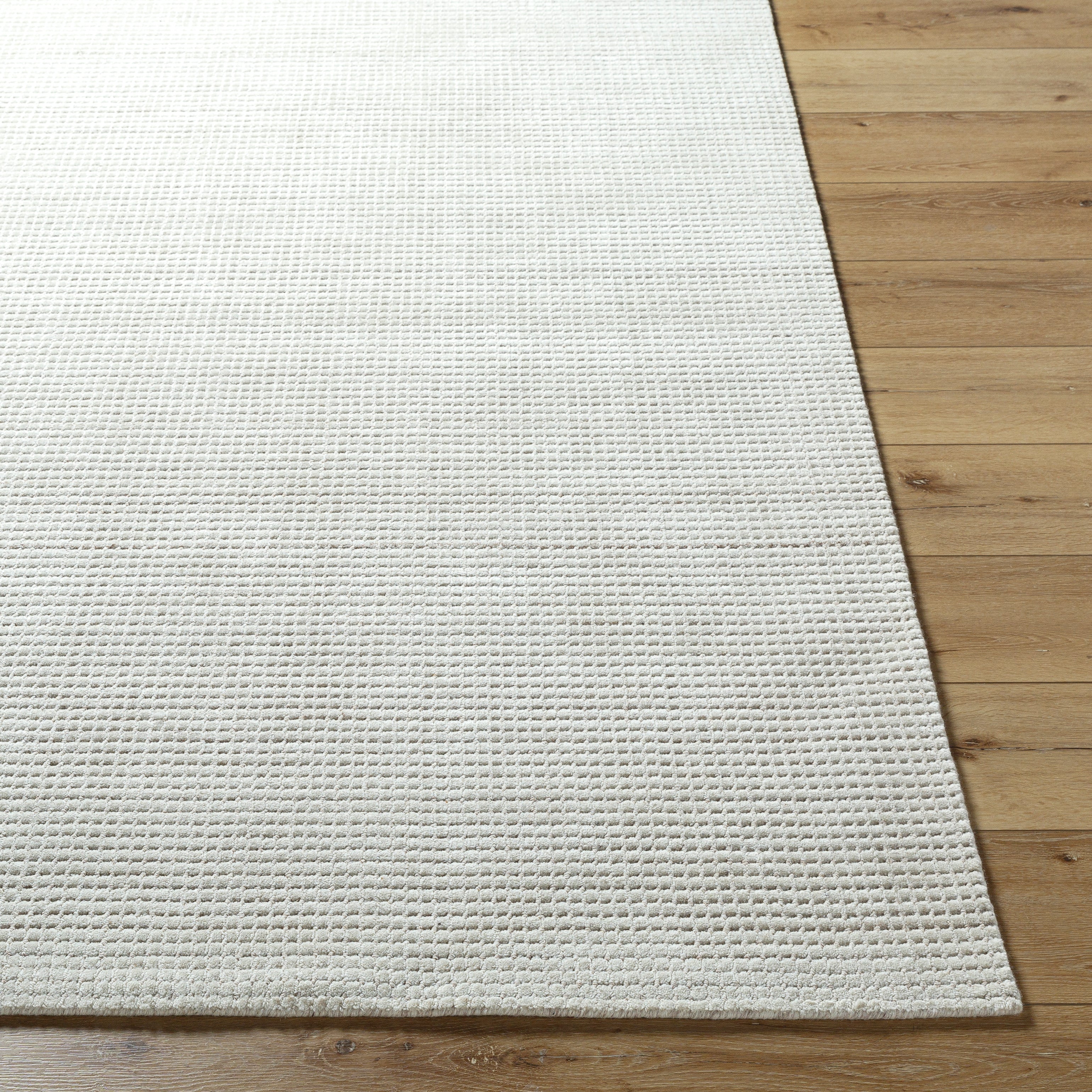 Boston Ivory Handwoven Rug RUGS - wool Surya