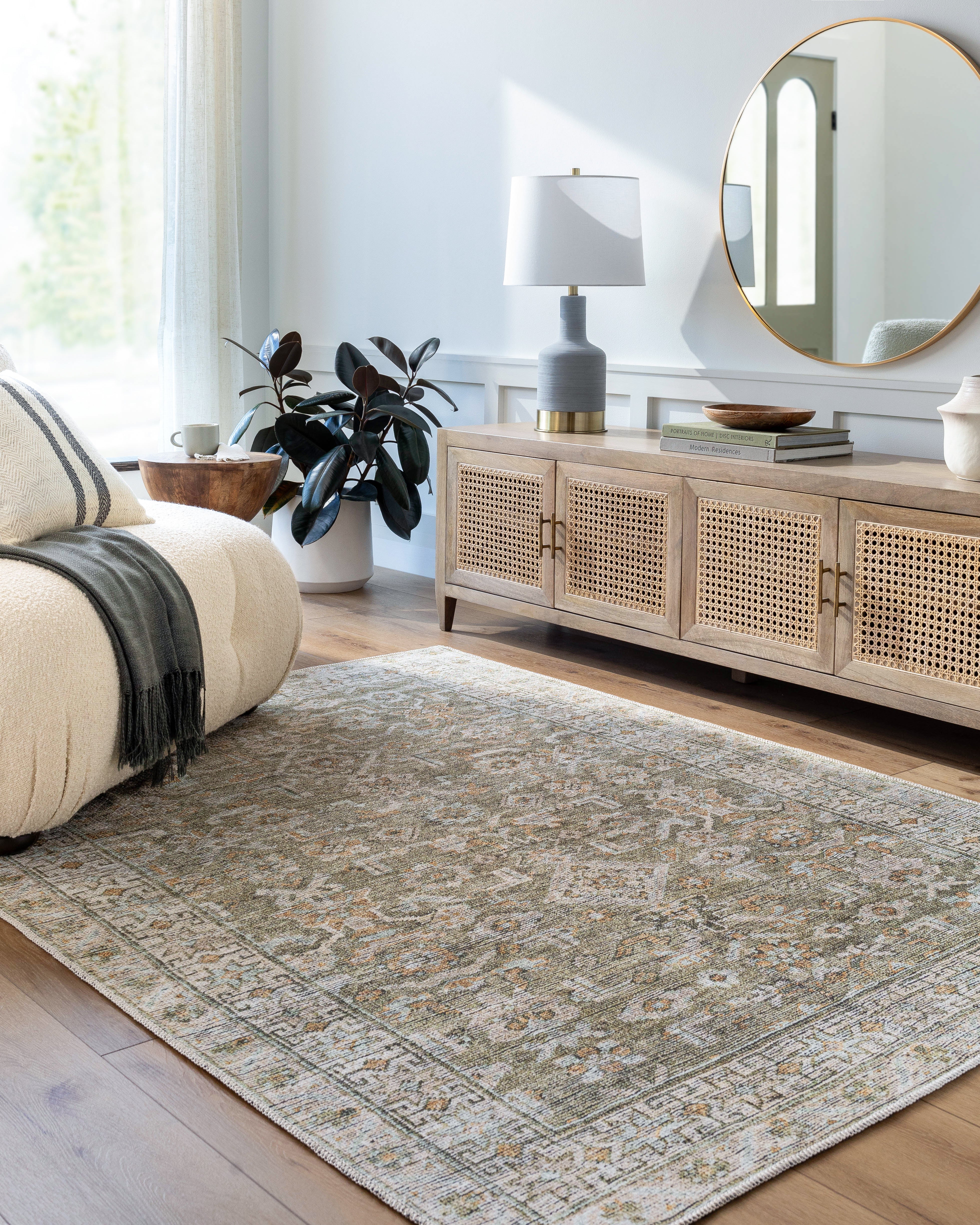 Becki Owens Darling Moss / Spice Rug 1 - RUGS - patterned Surya