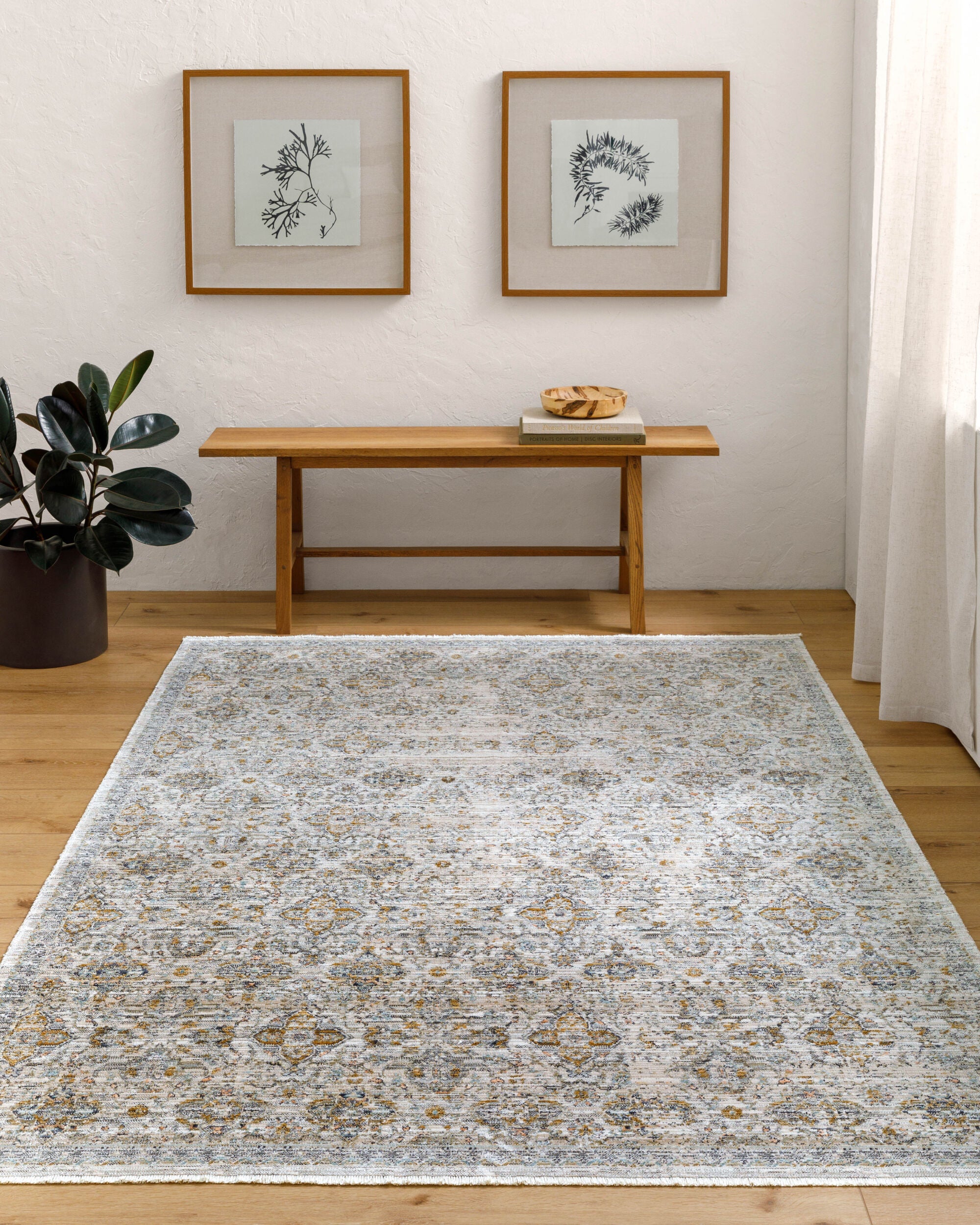Becki Owens Ren Ocean / Sand Rug 0-RUGS-patterned Surya