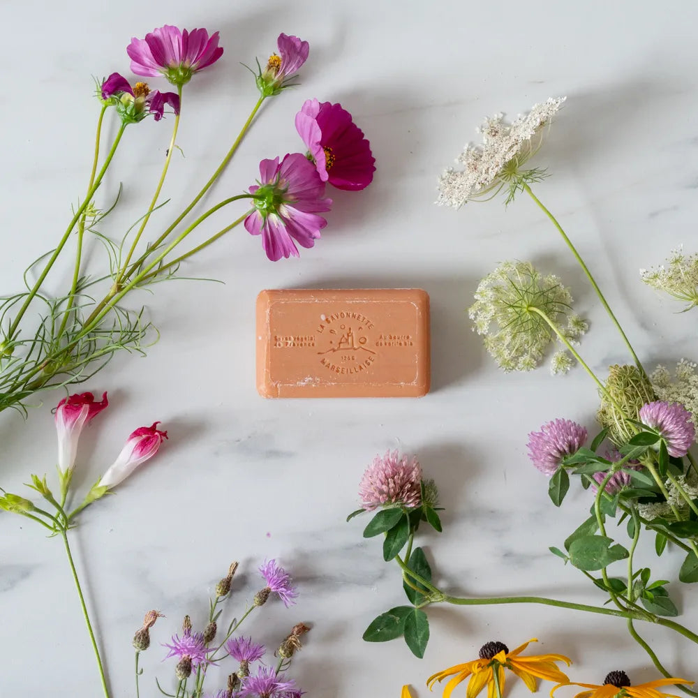 Red Clay Marseille Soap bar soap Au Savon de Marseille (Faire)