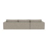 Cello Two-Piece Sectional With Chaise - Coda Concrete 2 - a - FURNITURE - sectional EQ3