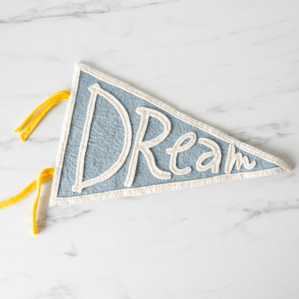 Felt Pennant Flag FINNBIRD - wall hanging Global Goods Partners (Faire)