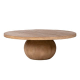 Belle Coffee Table 4 - b - FURNITURE - coffee table - round Dovetail
