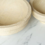 Round Paper Mache Bowl bowl Luxe B Co (Faire)