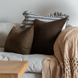 CUSTOM - Sloane Woven Pillow Cover - 25" x 25" PRE-ORDER Sku Rug & Weave Pillows