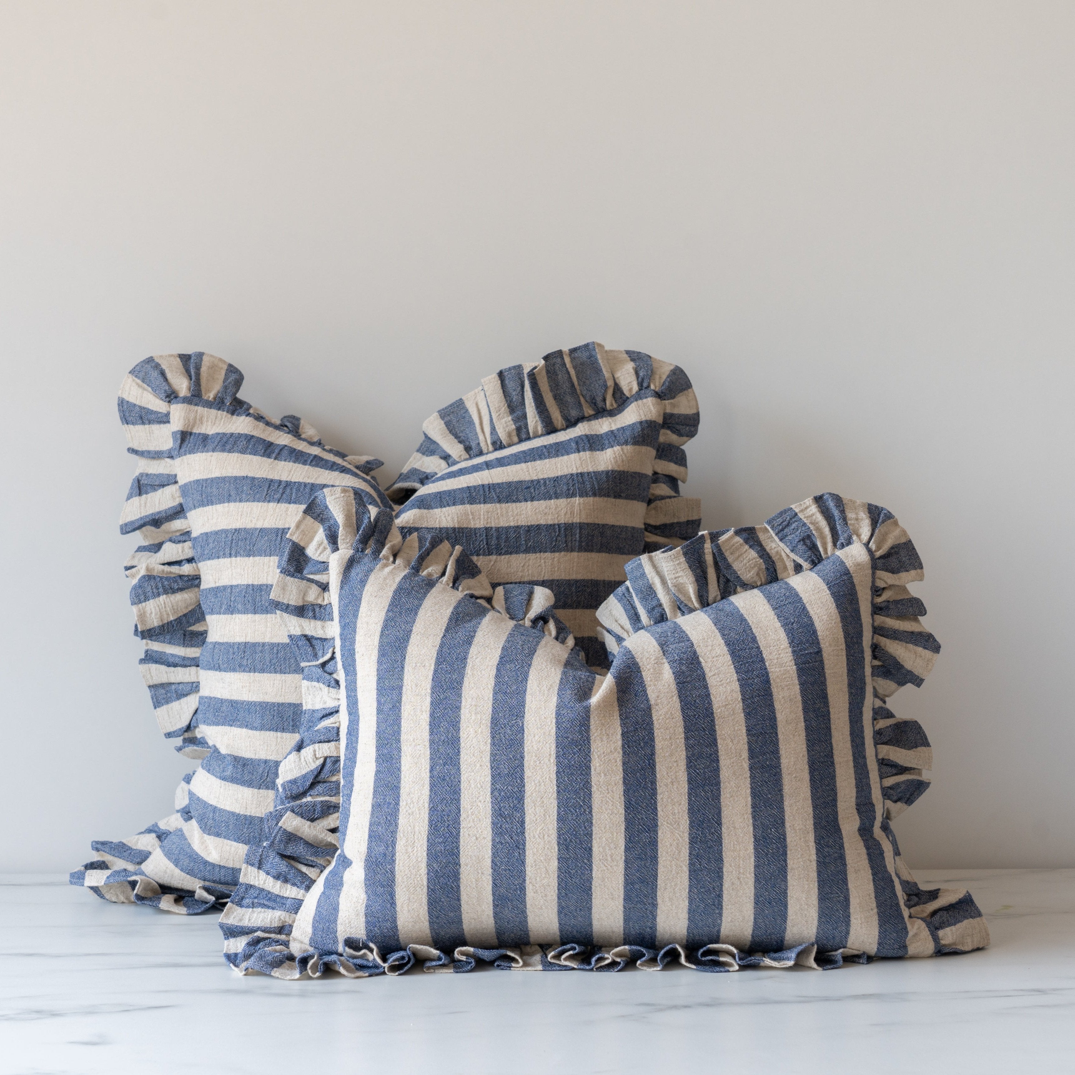 Harland Ruffle Pillow Cover 3 - PILLOWS - Thai - cool Rug and Weave