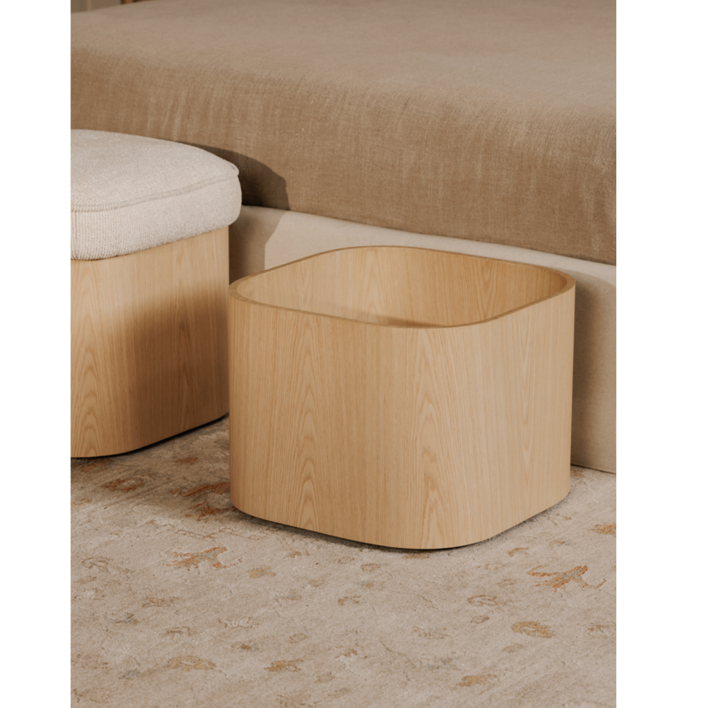 Saxon Stool 6 - FURNITURE - ottoman Moe's Furniture