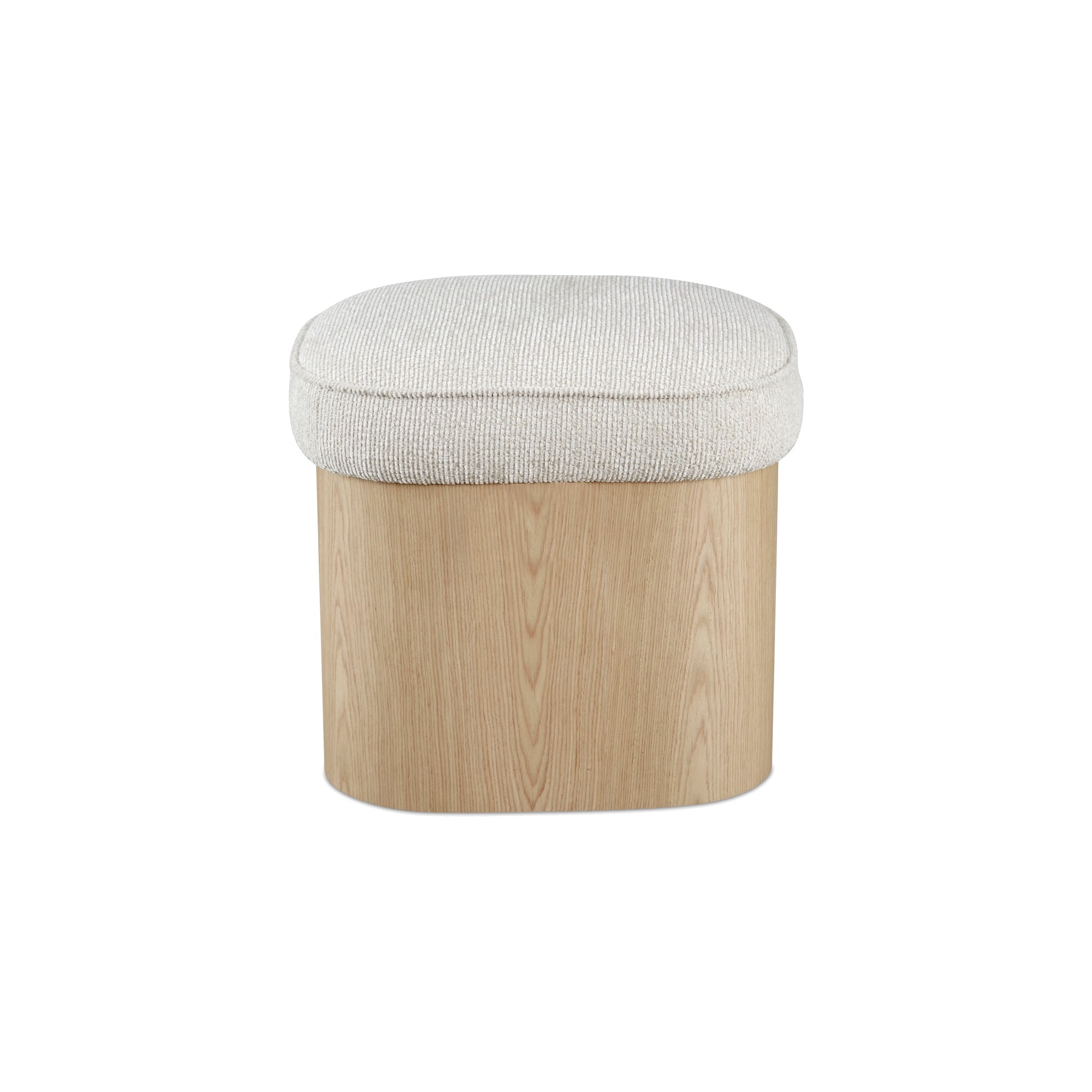 Saxon Stool 6 - FURNITURE - ottoman Moe's Furniture Ash