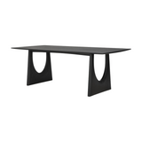 Geometric Dining Table - Oak Black 9 - b - FURNITURE - dining table - rectangle Ethnicraft