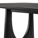 Geometric Dining Table - Oak Black 9 - b - FURNITURE - dining table - rectangle Ethnicraft
