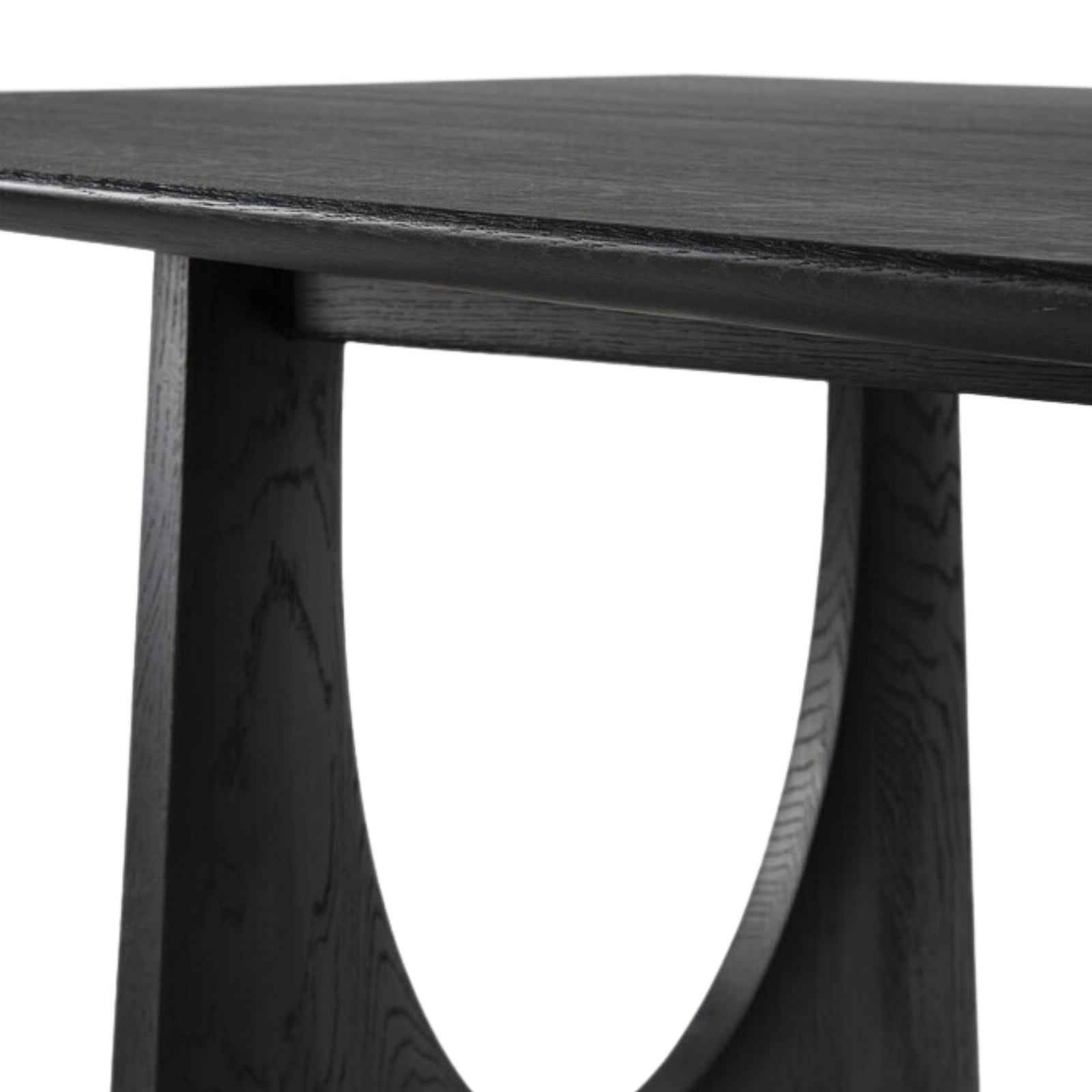 Geometric Dining Table - Oak Black 9 - b - FURNITURE - dining table - rectangle Ethnicraft