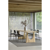Geometric Dining Table - Oak 9 - b - FURNITURE - dining table - rectangle Ethnicraft