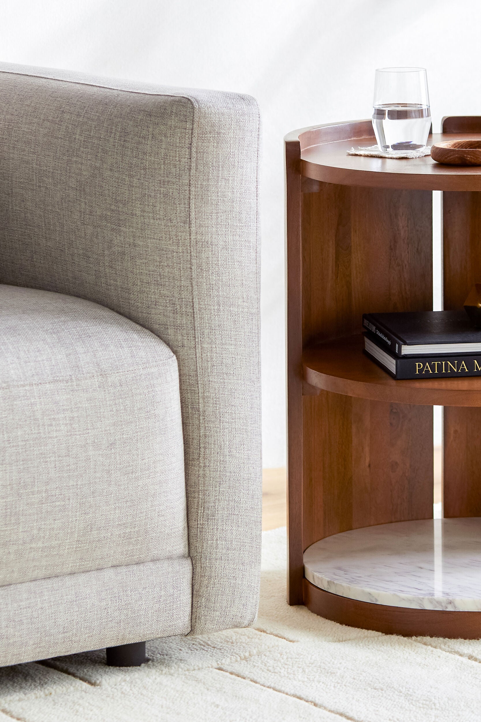 Gerald End Table FURNITURE - end table Surya