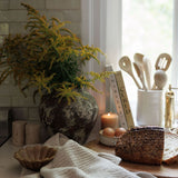 Travertine Salt & Pepper Shakers salt and pepper shakers Creative Co-op (DYA)