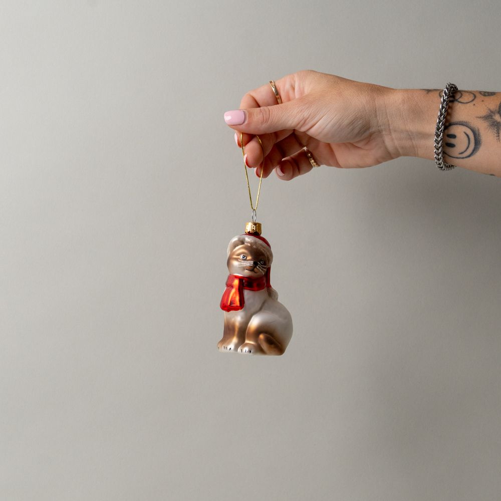 Holiday Cat Ornament CHRISTMAS 2025 Abbott Collection