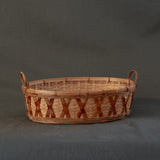 Vintage Oval Basket with Handles VINTAGE - basket Rug & Weave