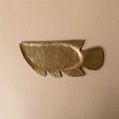 Forged Iron Fish Shaped Tray tray Indaba