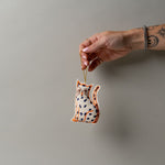 Blue Spotted Cat Ornament CHRISTMAS 2025 Indaba