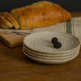 Hand Finished Stoneware Bread Plate plate David Shaw
