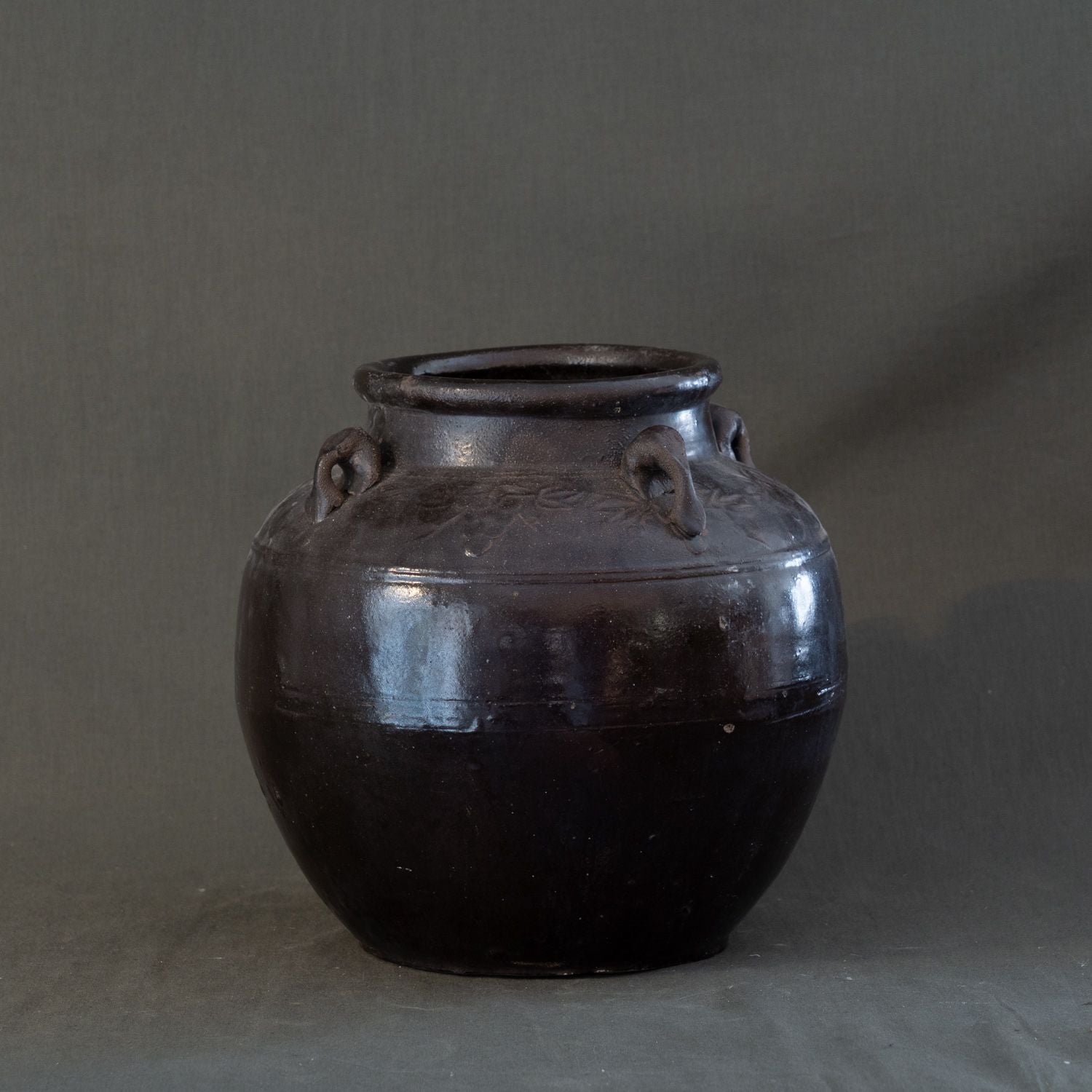 Claude Glazed Pot 0-VINTAGE-pot Hauer Market
