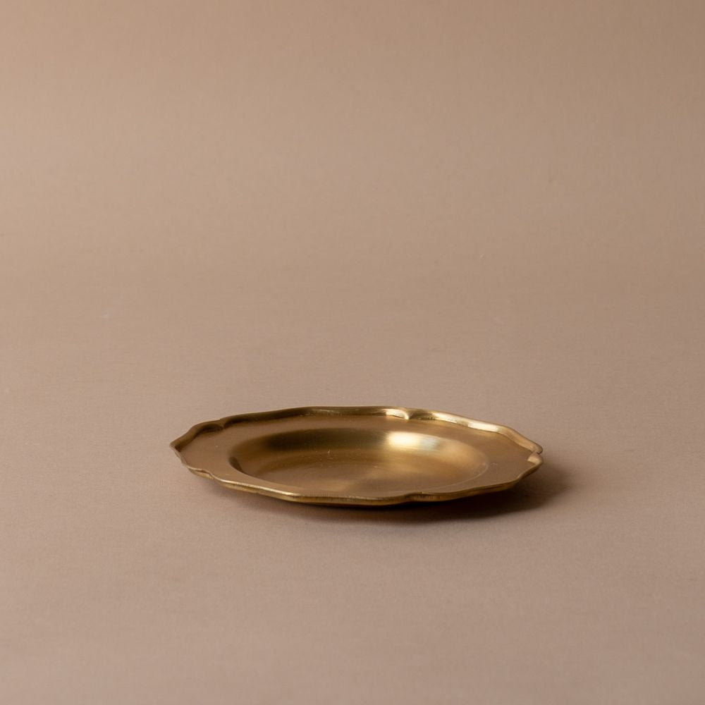Handmade Brass Trinket Dish dish Fog Linen Work