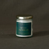 Merry & Bright Soy Candle CHRISTMAS 2024 Sweet Water Decor (Faire)