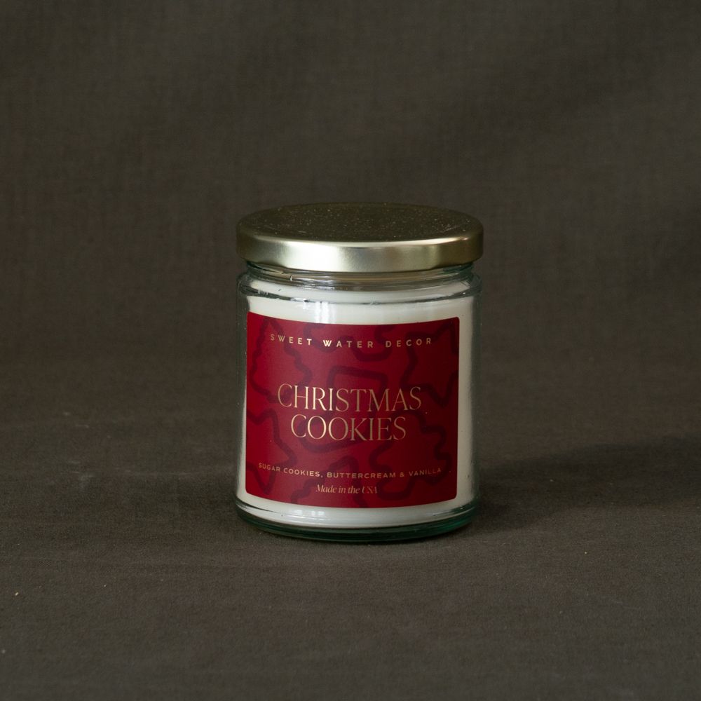 Christmas Cookies Soy Candle CHRISTMAS 2024 Sweet Water Decor (Faire)