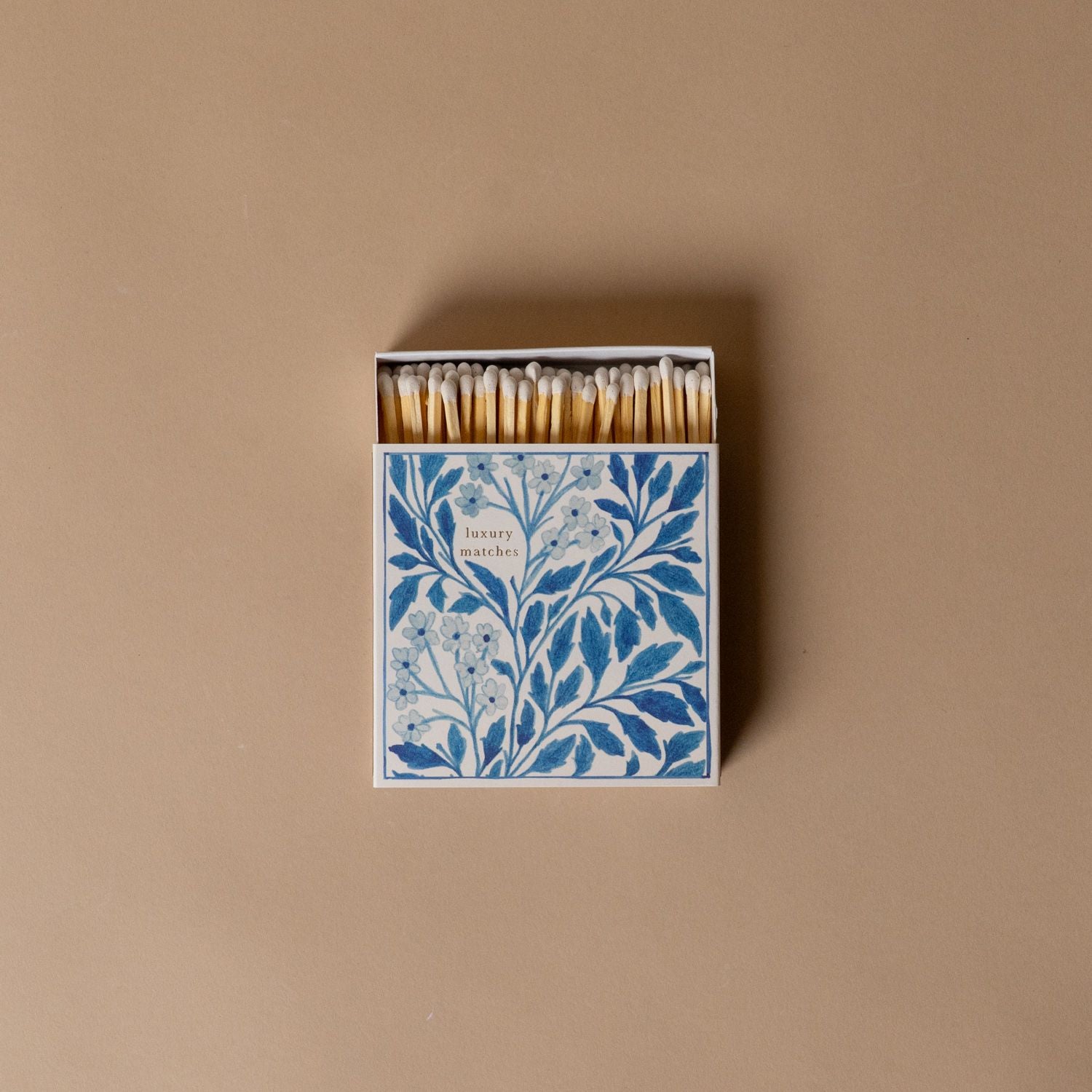 Decorative Safety Matches - Blue matches Archivist Gallery (Faire) Blue Botanicals
