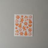 Gingerbread Sponge Cloth CHRISTMAS 2025 Abbott Collection