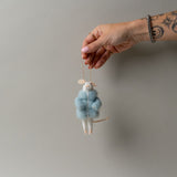 Puffer Coat Mouse Ornament CHRISTMAS 2025 Abbott Collection