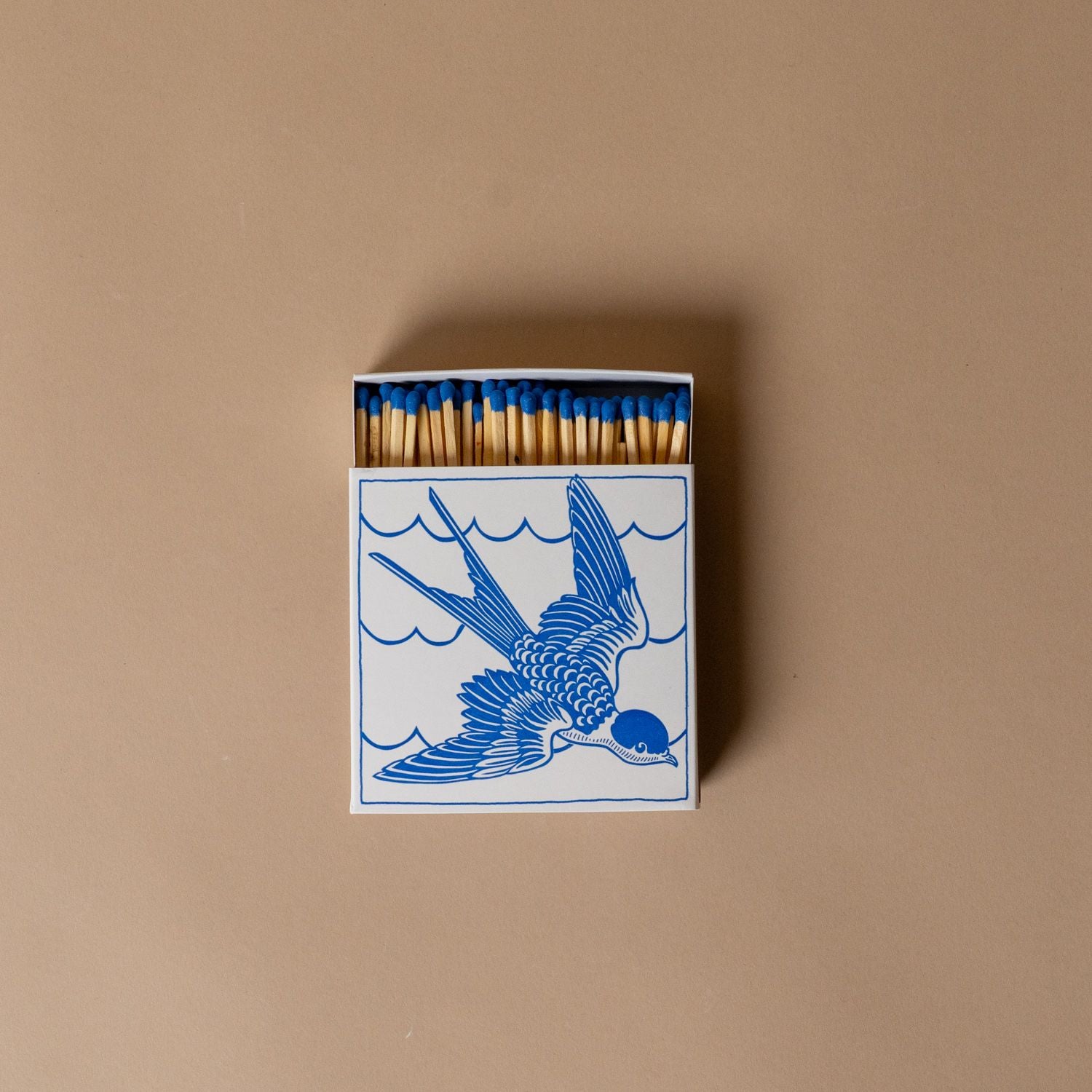 Decorative Safety Matches - Blue matches Archivist Gallery (Faire) Blue Swallow