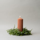 Faux Juniper Berry Candle Ring