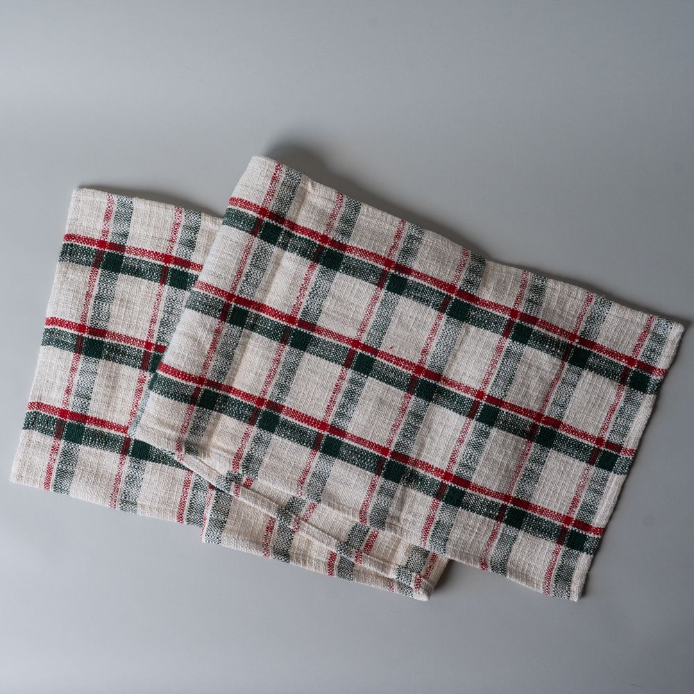 Holiday Plaid Table Runner CHRISTMAS 2025 DANICA (Faire)
