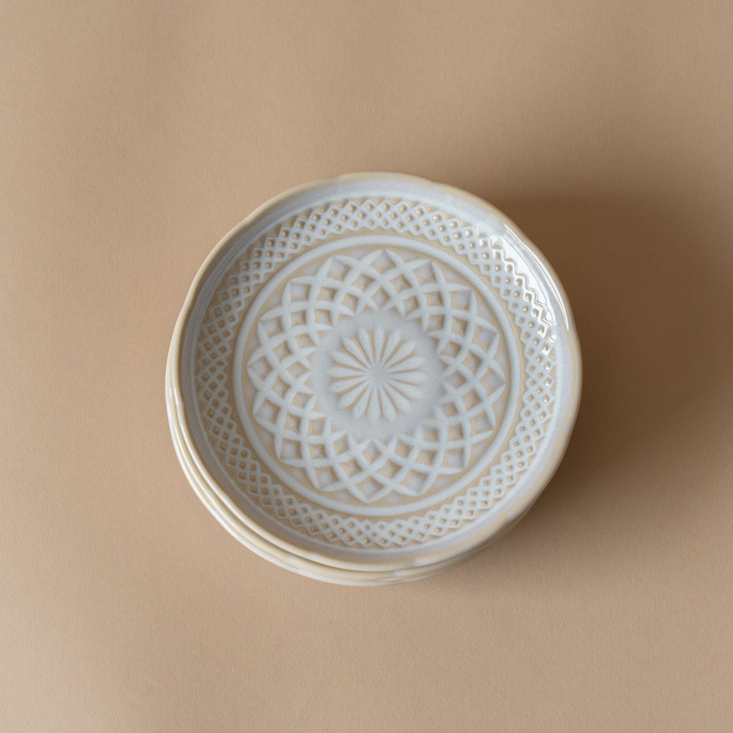 Hand Finished Stoneware Bread Plate plate David Shaw