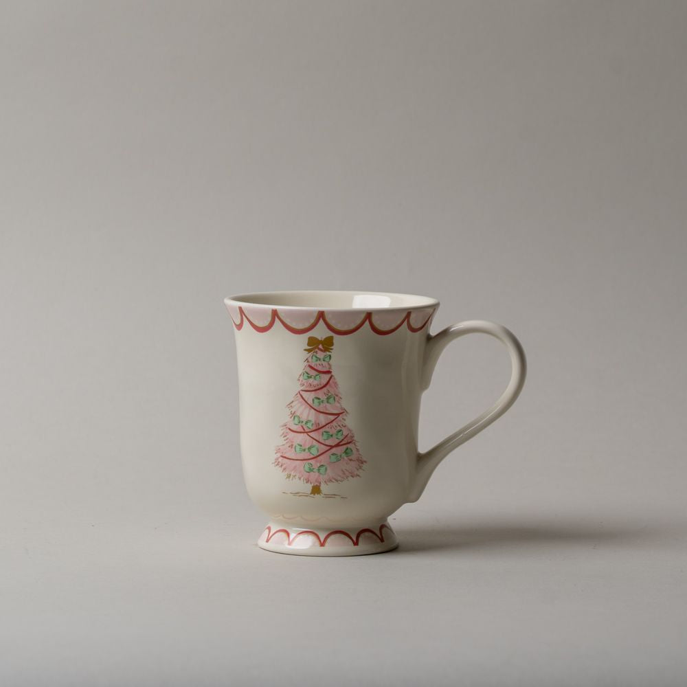 Stoneware Holiday Tree Mug CHRISTMAS 2025 Creative Co-op (DYA) No. 3